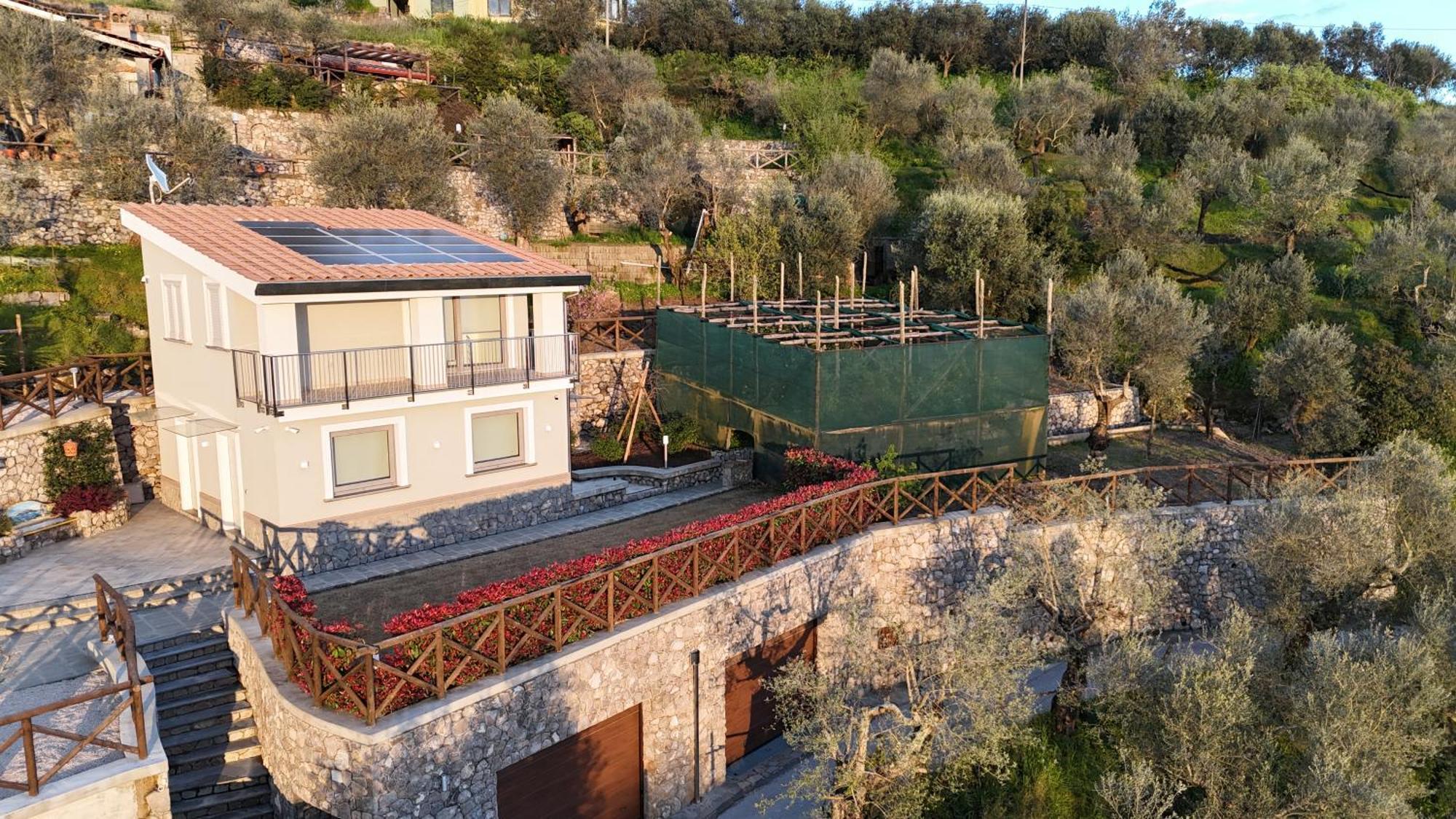 Villa "Il Fienile Di Zia Teresa" Massa Lubrense Exterior foto