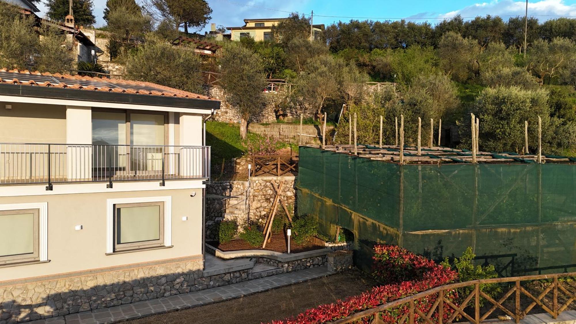 Villa "Il Fienile Di Zia Teresa" Massa Lubrense Exterior foto