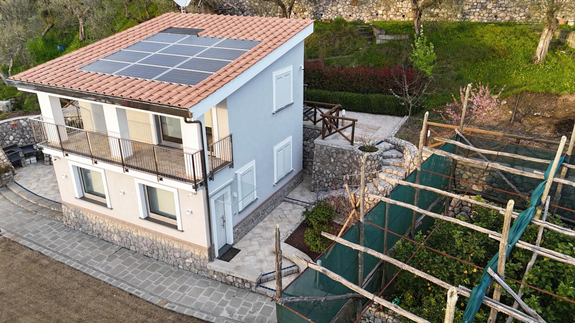Villa "Il Fienile Di Zia Teresa" Massa Lubrense Exterior foto