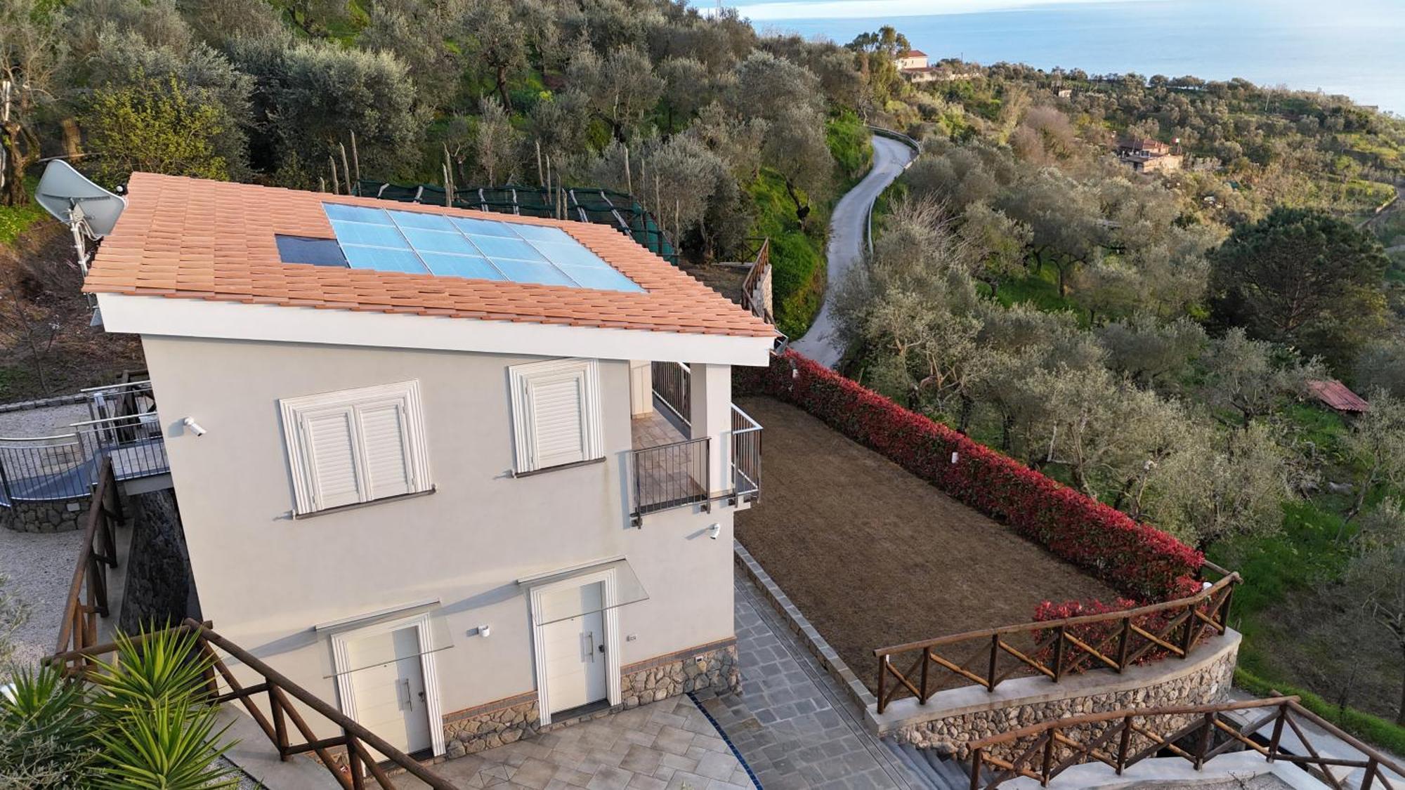 Villa "Il Fienile Di Zia Teresa" Massa Lubrense Exterior foto