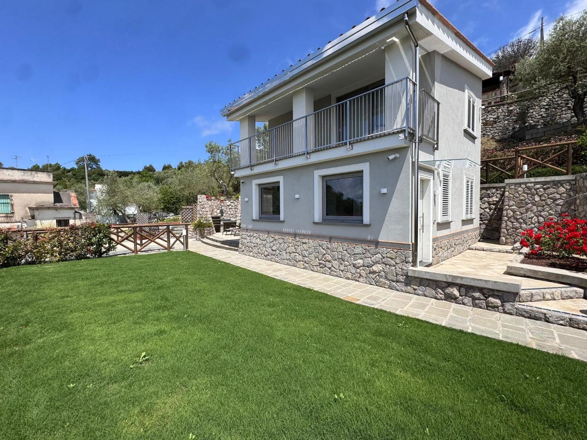 Villa "Il Fienile Di Zia Teresa" Massa Lubrense Exterior foto