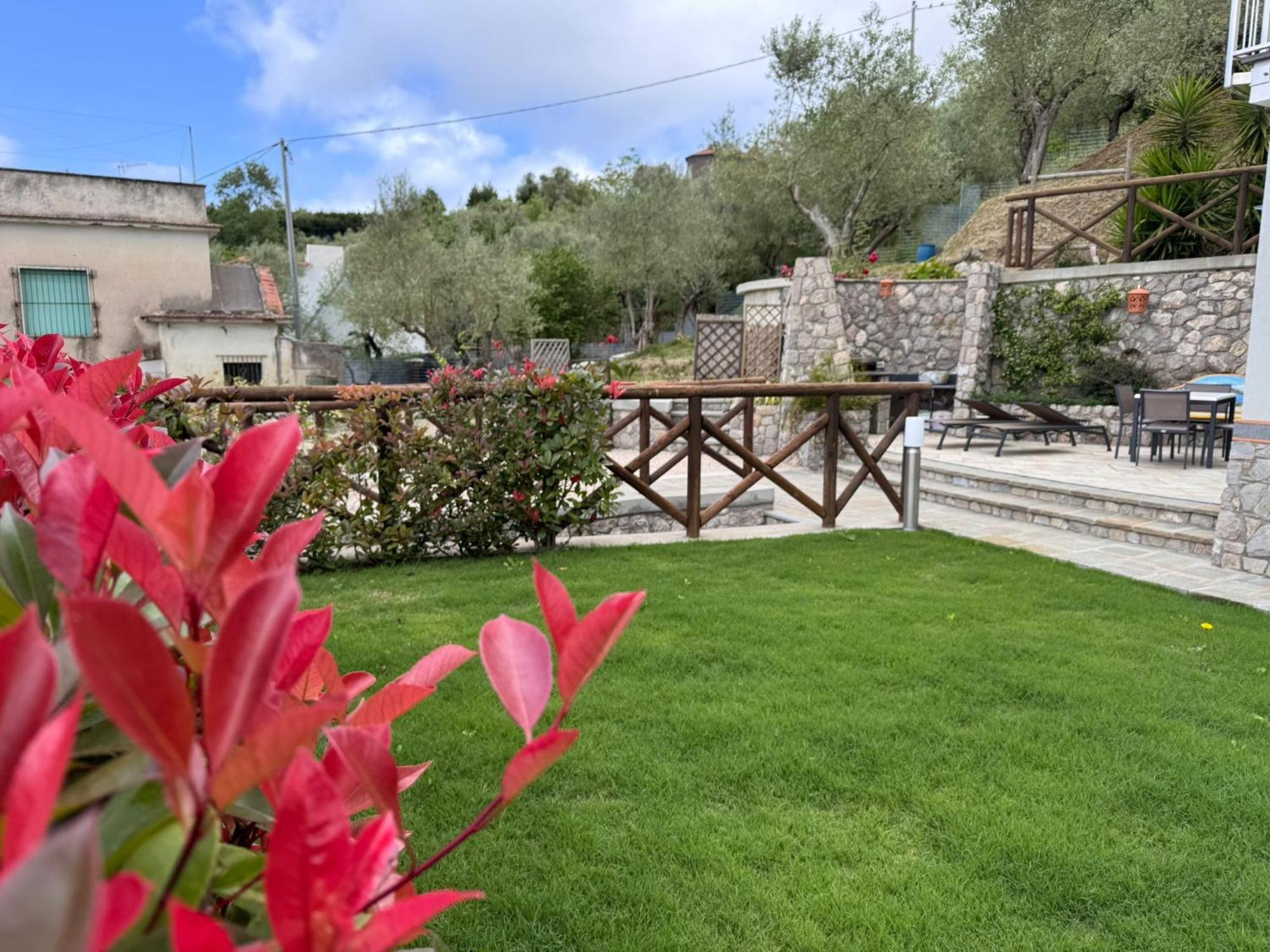 Villa "Il Fienile Di Zia Teresa" Massa Lubrense Exterior foto