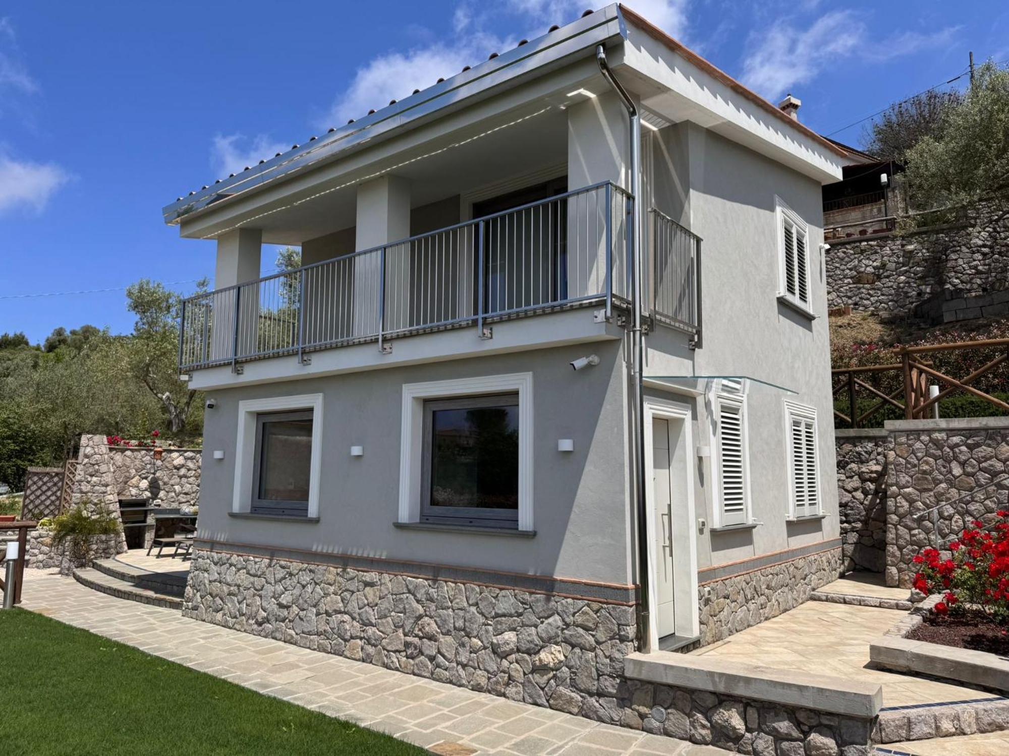Villa "Il Fienile Di Zia Teresa" Massa Lubrense Exterior foto